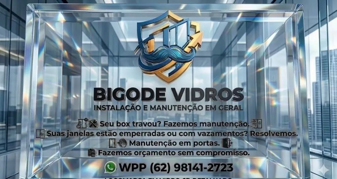 Bigode vidros instalação e manutenção  - Foto 4