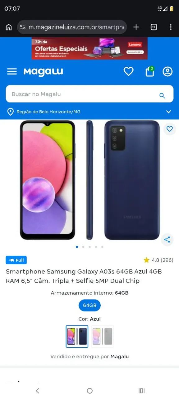 Samsung a03s