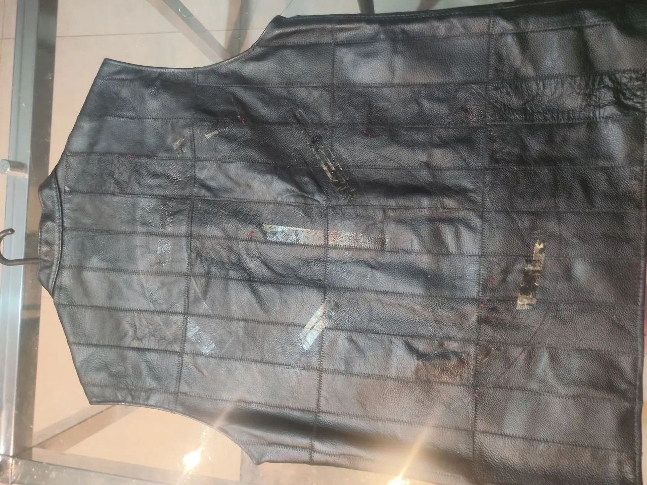 vendo colete para Motoclube de couro - Foto 2