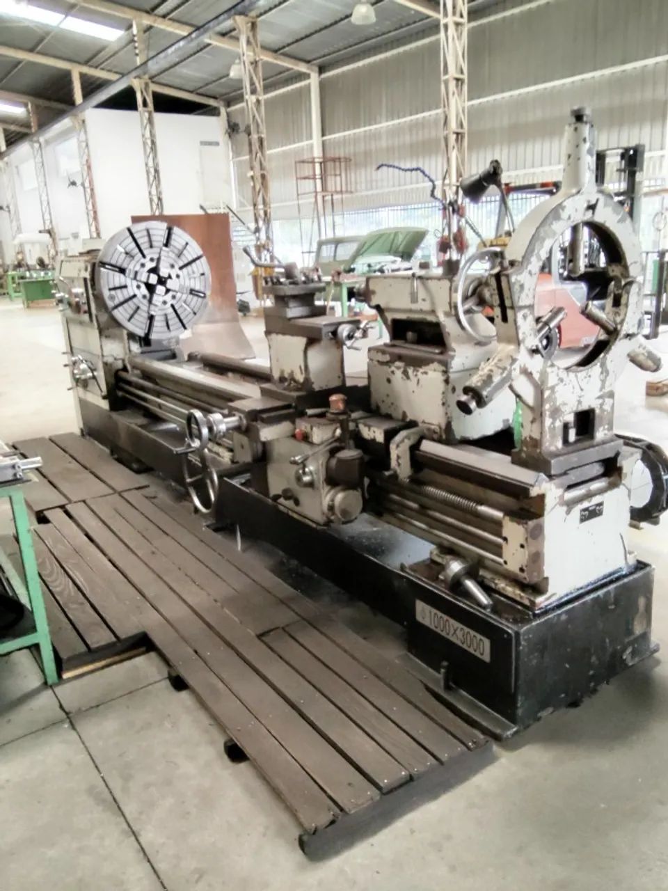 Torno Mecânico Stamaq CW 1000X3000 mm Ano 2008  - Foto 2
