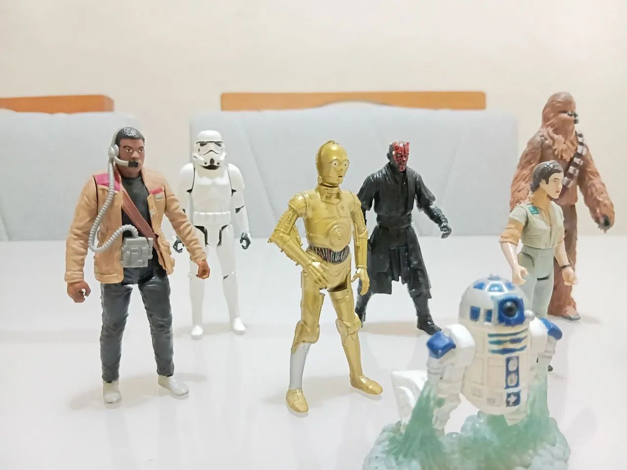 Kit 8 bonecos star wars originais hasbro - Foto 2