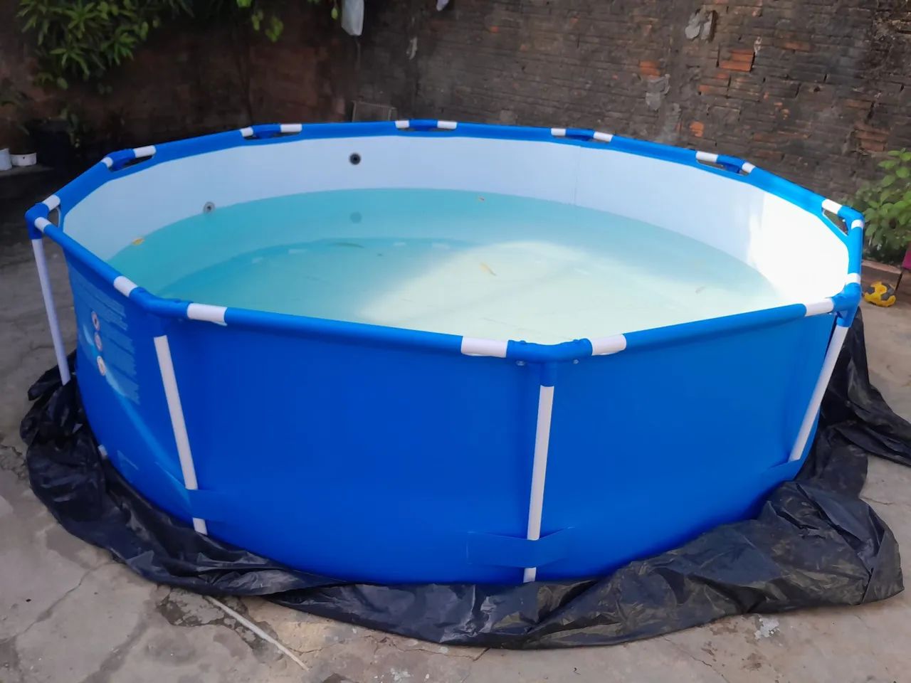PISCINA DE 5 MIL LITROS, NOVA PRATICAMENTE  - Foto 2