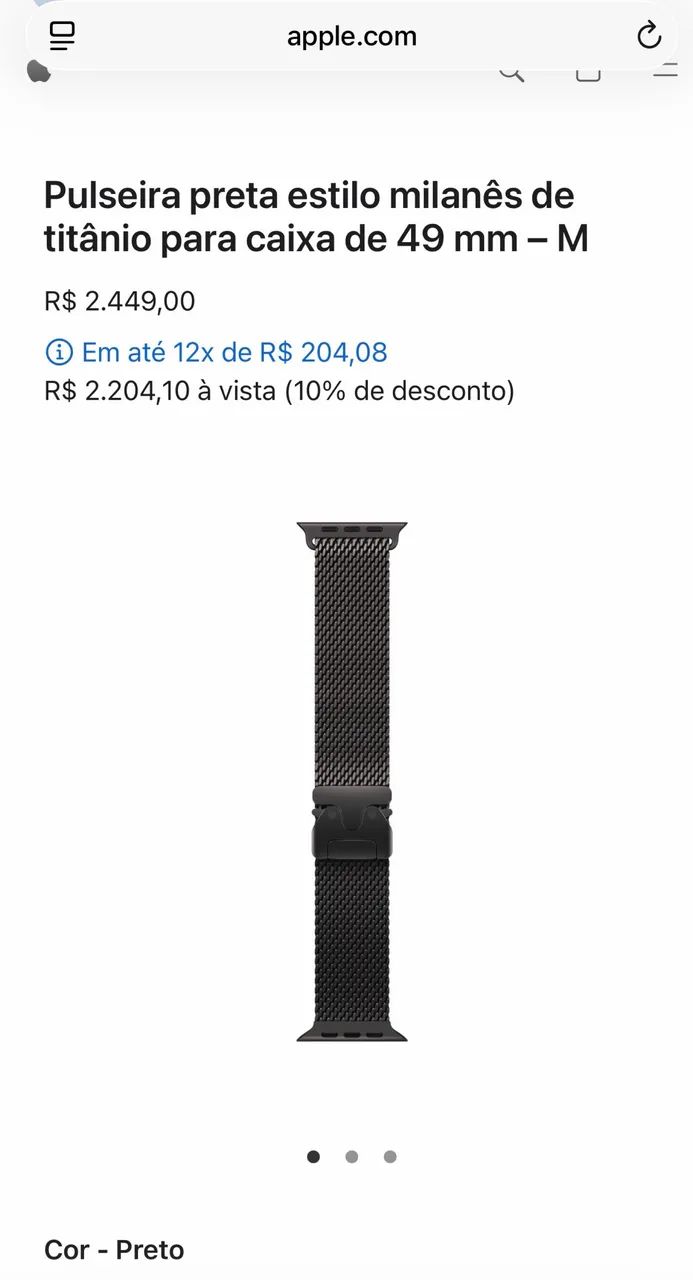 Apple Watch Ultra 3 Milanese Loop - Foto 4