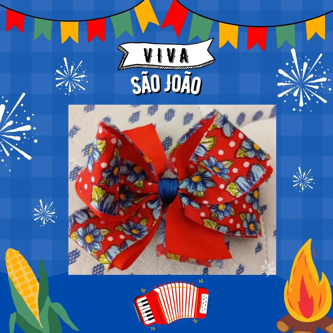 ACESSÓRIOS JUNINO PARA CABELO (vide descrição) - Foto 2
