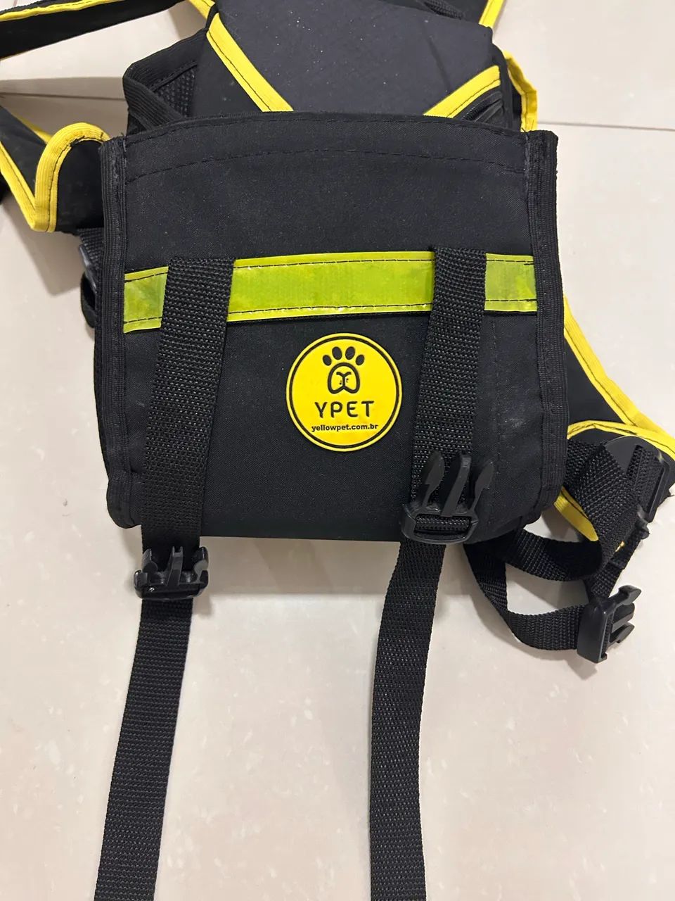 Yellow pet mochila para cães  - Foto 5