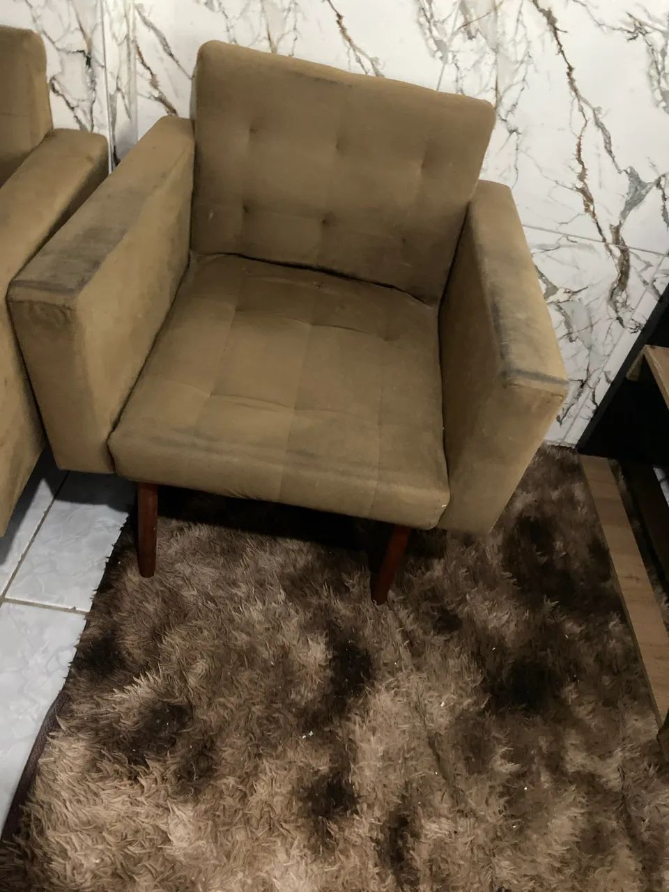 Poltronas de veludos - Foto 2