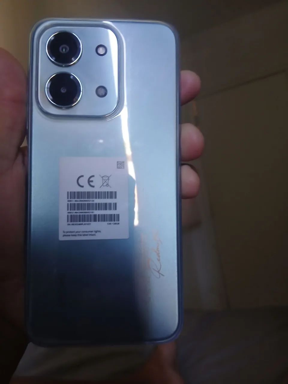 Celular 15c na caixa