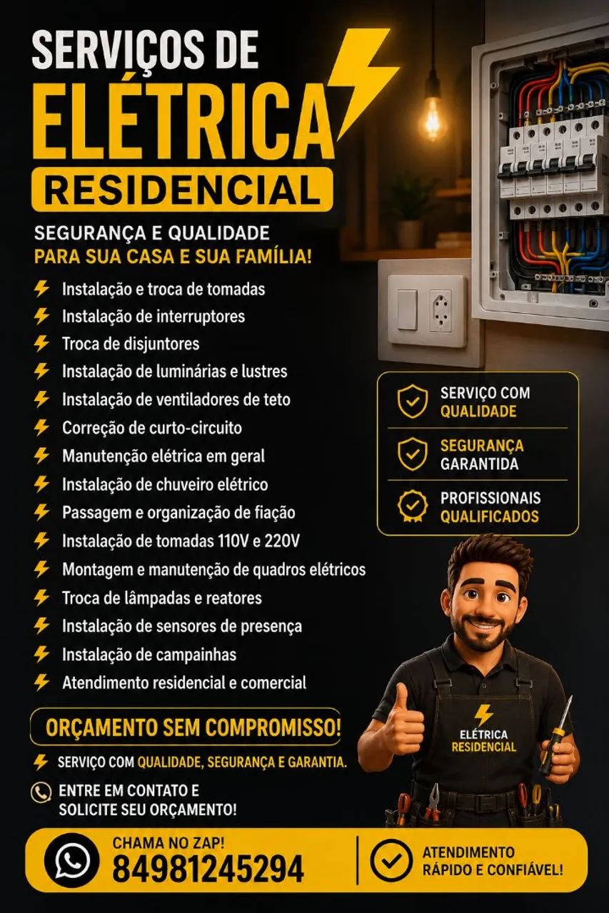 Eletricista residencial 