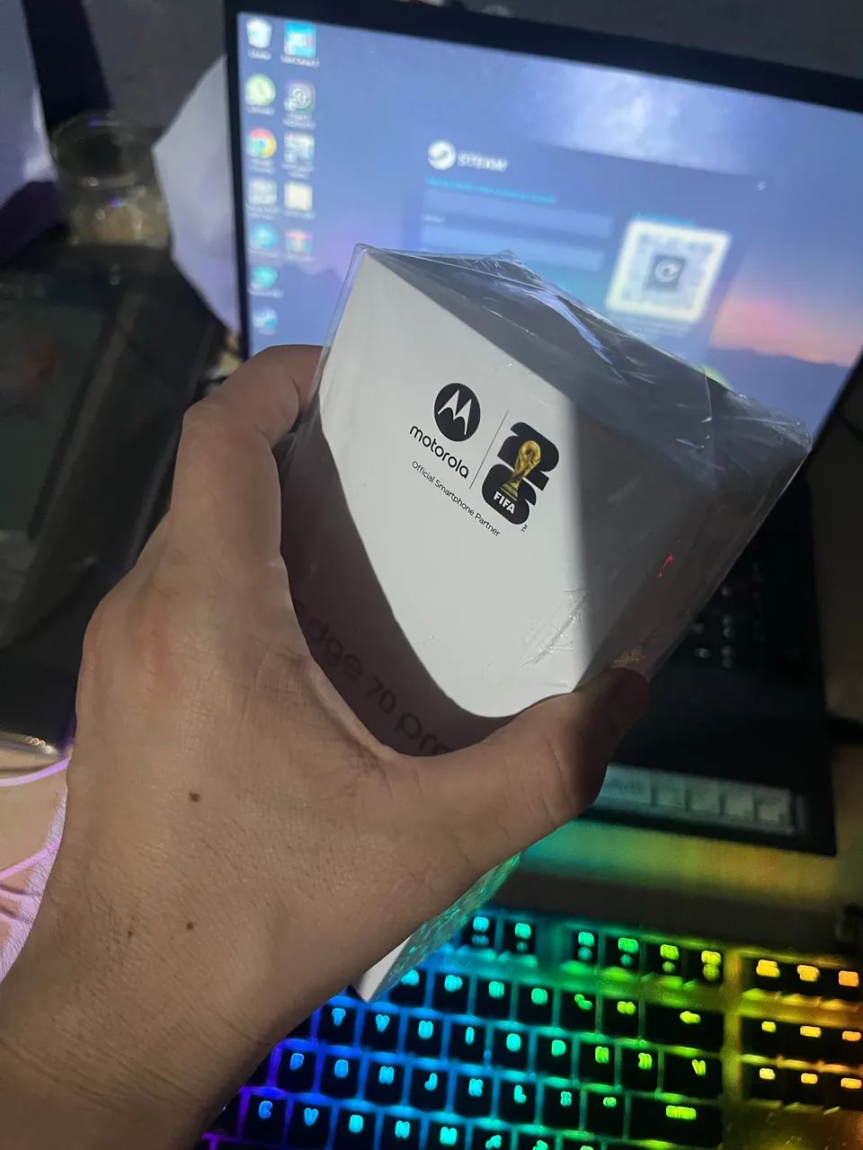 Edge 70 Pro 512 na caixa  - Foto 2