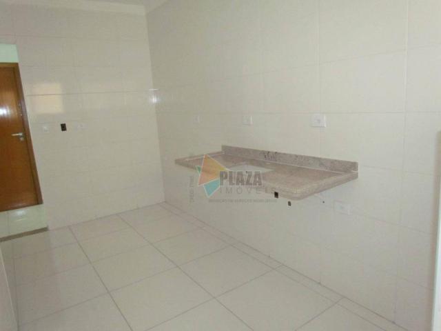 Apartamento 02 dormitórios para alugar, 106 m² por r$ 2.100/mês - vila tupi - praia grande - Foto 11