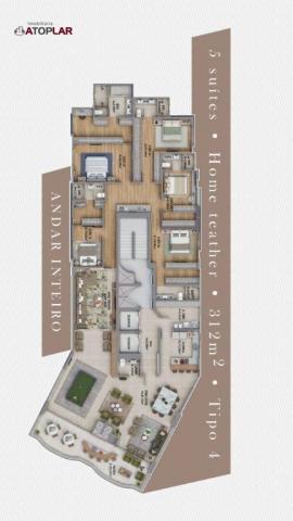 Apartamento 05 suites à venda, 312 m² por r$ 3.100.000,00 - centro - itajaí/sc - Foto 3
