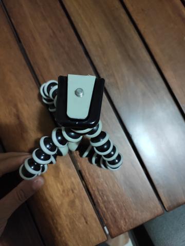 Suporte tipo tripé polvo smartphone e câmera - Foto 2
