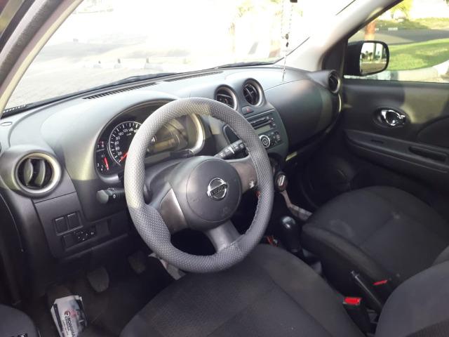 Nissan March 1.6 Sv Flex 2013 - Completissímo - Foto 9