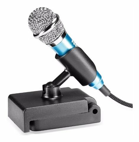 Microfone Para Celular Headset Kp907 Com Suporte Plug P2