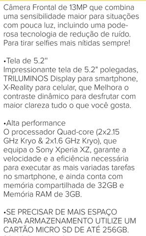 Celular sony