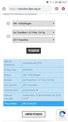 Gol 1.0 Trendline MSI 2016/2017 - Foto 6