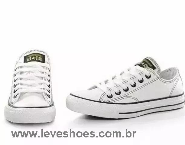 tenis converse all star couro