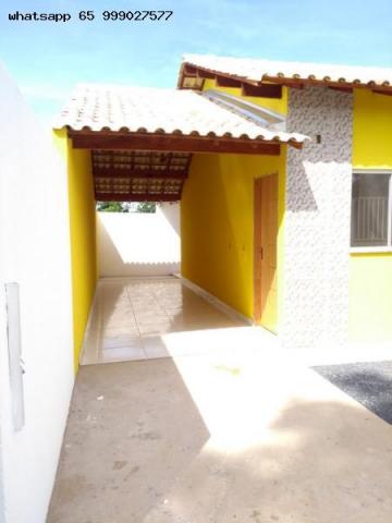 Casa para venda em várzea grande, mapim, 2 dormitórios, 1 banheiro, 2 vagas