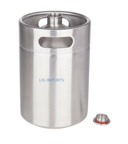 Barril de 5 Litros em Aço Inox Keg - Realengo - Foto 3