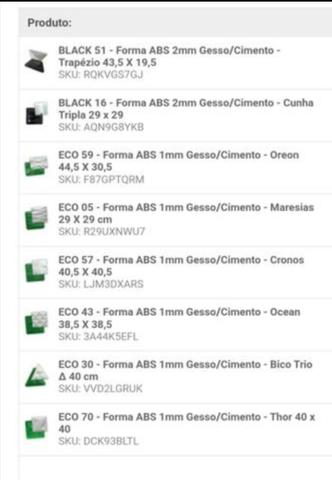 Formas para fabricação de placas 3d - Foto 6