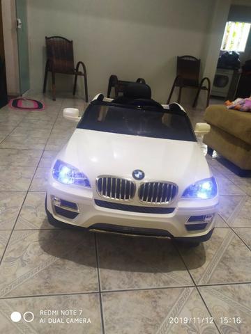 Veículo Elétrico com Controle - 6V - BMW X6M - Branca - Bandeirante - Foto 5
