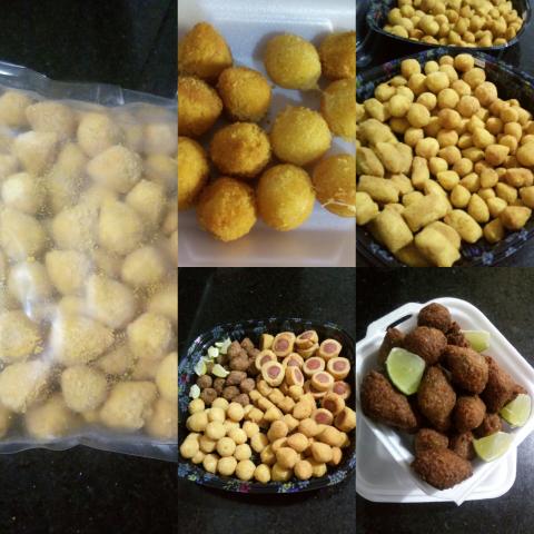 Salgados veganos e tradicional - Foto 4