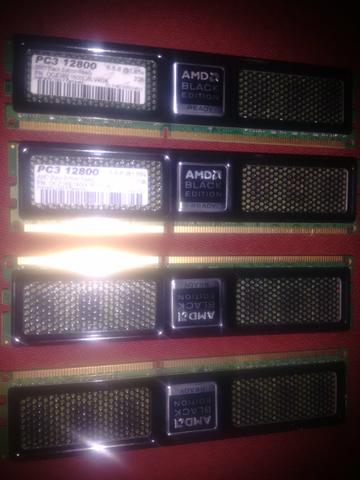 Memorias ddr3 4x2 8.GB 1600Mhz OCZ Black Edition