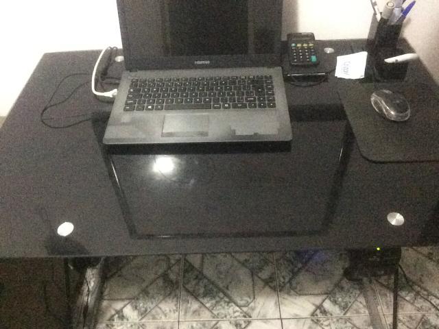 Mesa de vidro escritorio, home office estudos etc