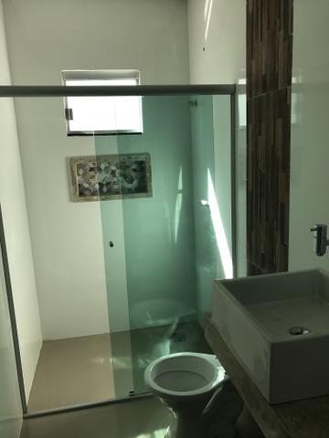 Linda casa de 3 qts, suíte, porcelanato no Setor de Mansões de Sobradinho - Foto 11