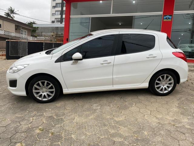Peugeot 308 2013 Branco 1.6 impecável lindo na cor da moda - Foto 2