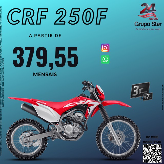 MOTOS HONDA CRF 250F