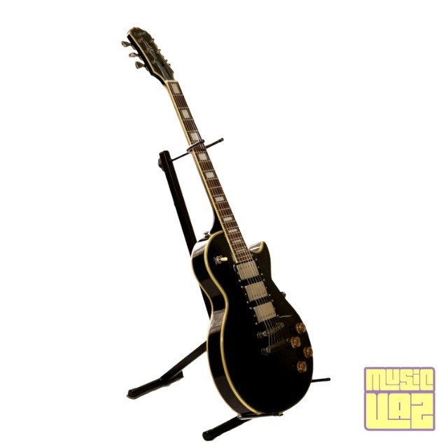 Guitarra Les Paul Custom Epiphone Black Beauty - Foto 2