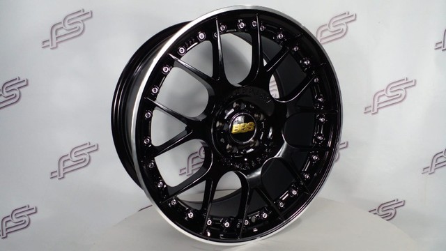 Rodas BBS Motor Sport Preto Brilhante 5x100-18x8 - Foto 4