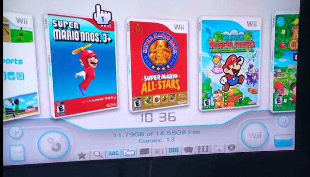 Videogame Nintendo Wii Usado Desbloqueado + Pen drive 16gb com Jogos Mario Kart - Foto 4