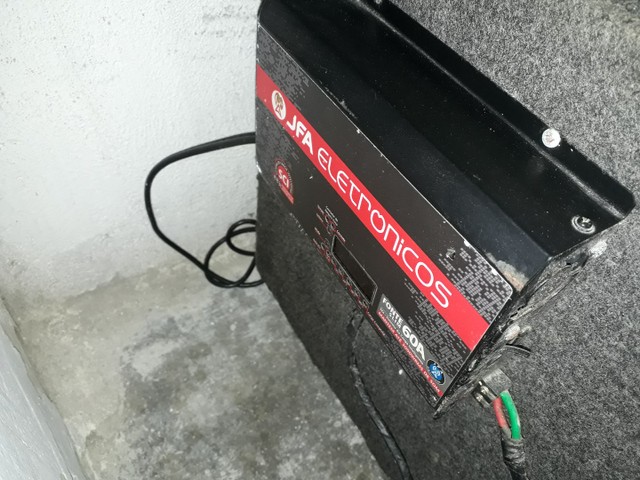 Vendo caixa de som amplificado com a fonte - Foto 4