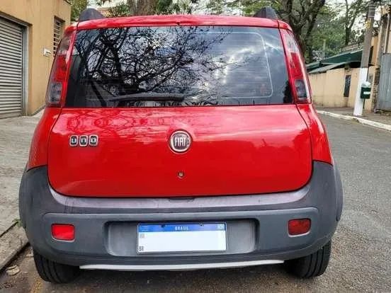 Fiat Uno Mille Way Econ, ano 2013, vermelho. (17492)