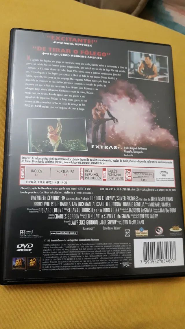 DVD Duro de matar - Foto 3