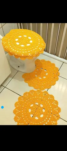 Jogo de cozinha croche  +79 anúncios na OLX Brasil