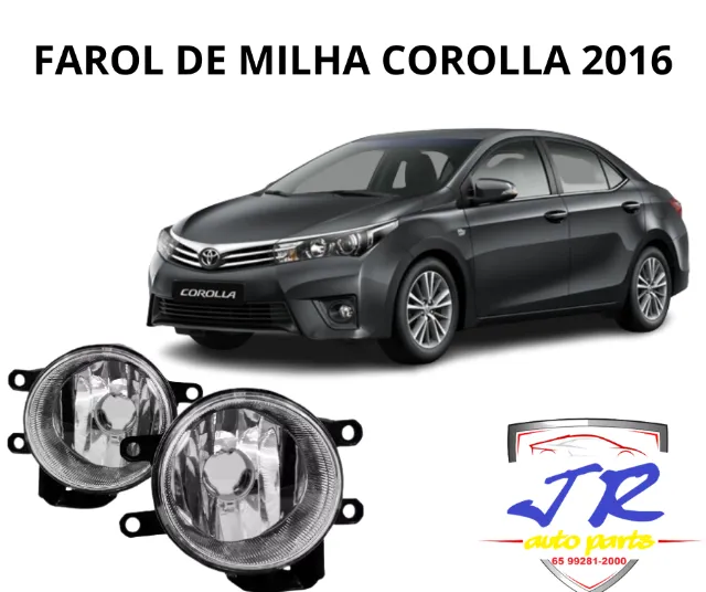 Par farol de milha corolla 2016