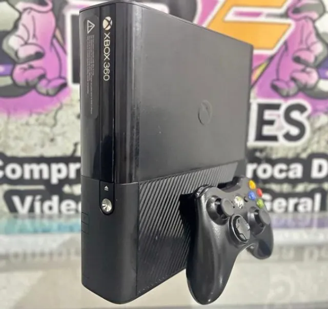 Lojas Shellpi - Xbox 360 Original bloqueado de fábrica Pode Jogar Na Live  Acessa Netflix E Yotube 1 - Console Xbox 360 Slim 4GB MOSTRUÁRIO ( Pode  conter pequenos riscos) 1 
