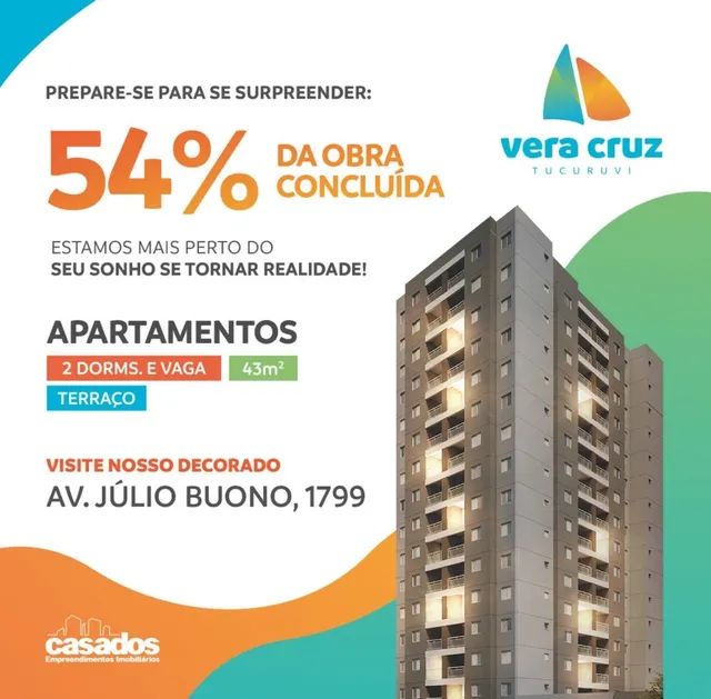 Captação de Apartamento a venda na Avenida Júlio Buono, Vila Gustavo, São Paulo, SP