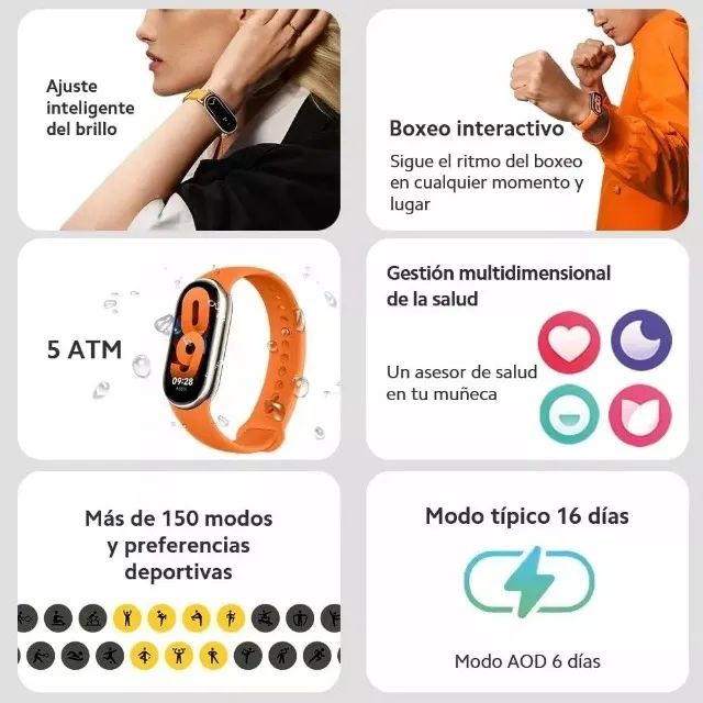 Xiaomi Mi Band 8 Original Versão Global Em Português - Foto 3