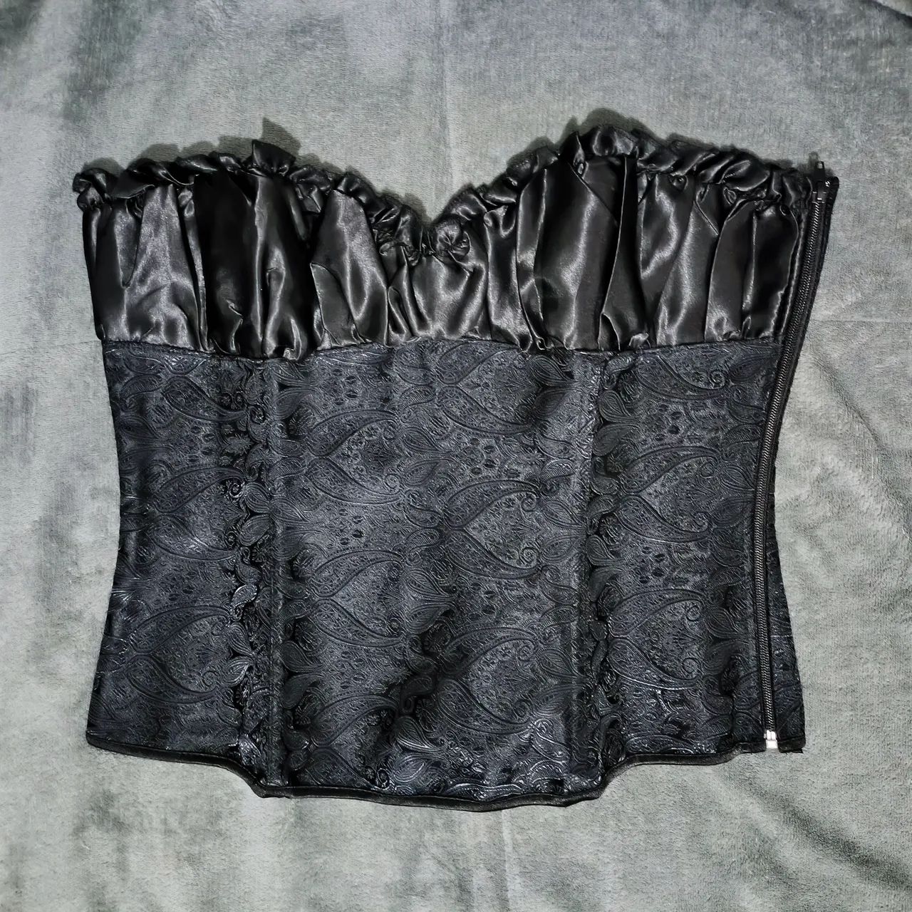 Corset preto rendado