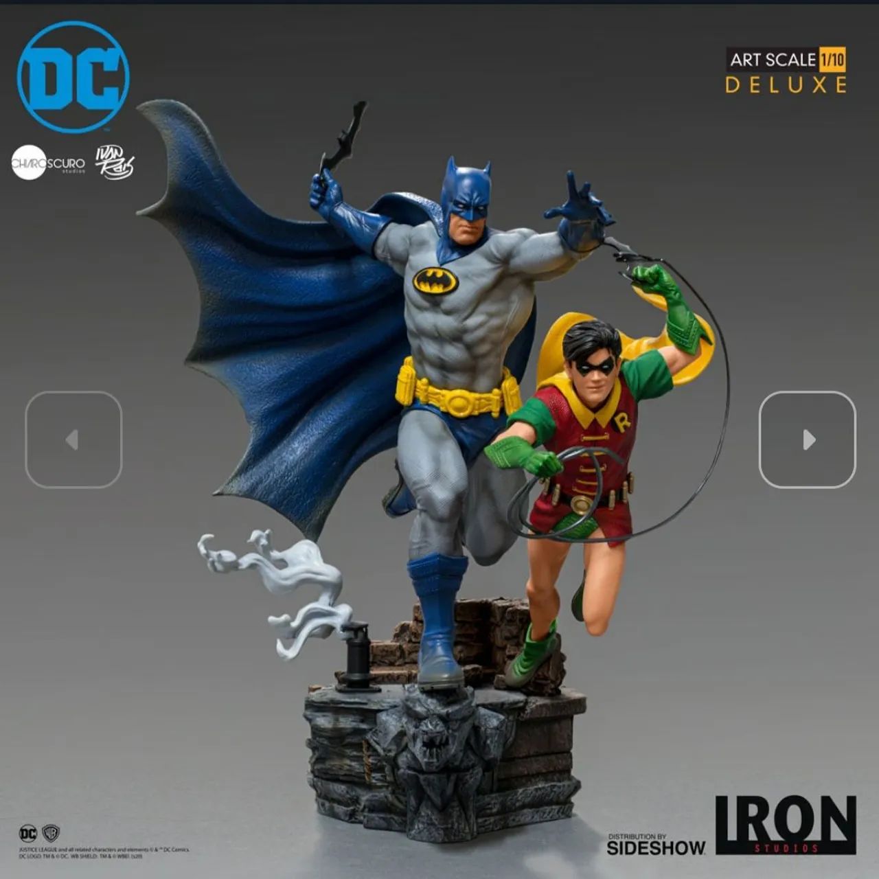 Batman e Robin Deluxe Iron Studios - Foto 2