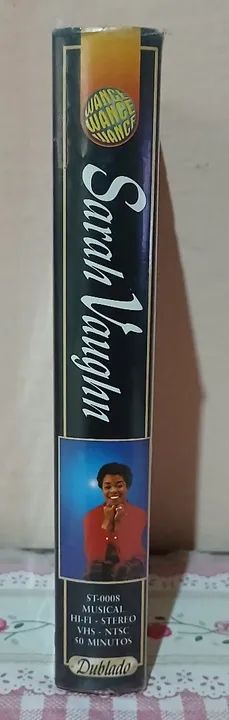 VHS - Um Espetáculo De Voz e Ritmo - Sarah Vaughan - Foto 4