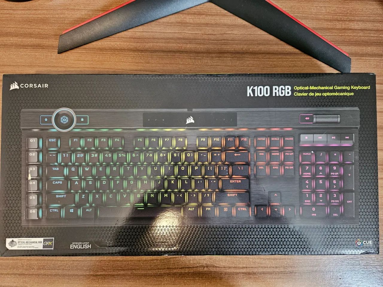 Teclado Mecânico Corsair K100 RGB - Switch Óptico OPX - Foto 2