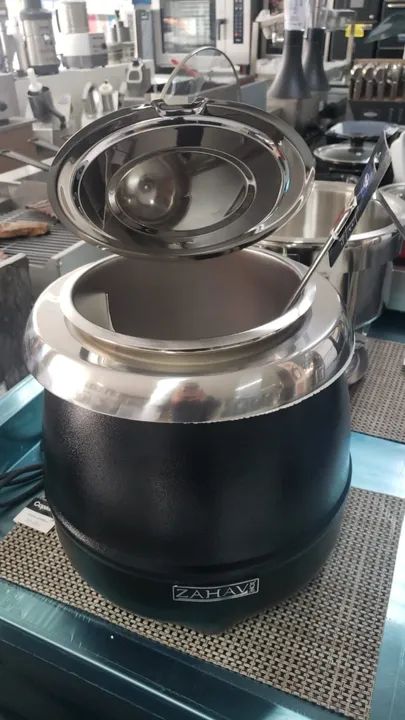 Sopeira eletrica comercial 10 litros tipo rechaud eletrico - Alecs - Foto 2