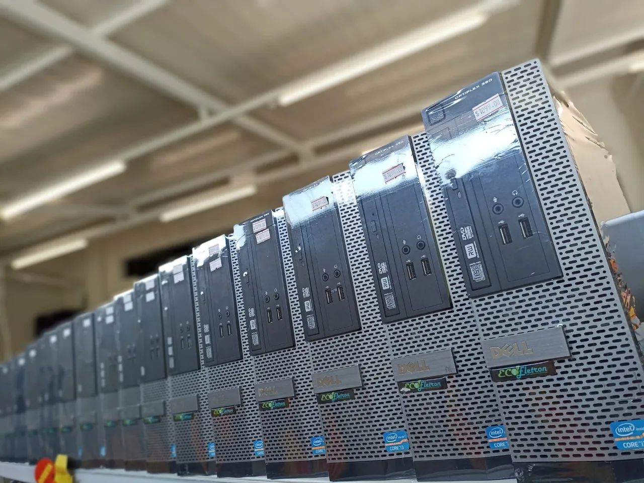 CPU Dell Mini Optiplex 390 Intel Core i3-3240 04Gb HD 250Gb Grande Quantidade 