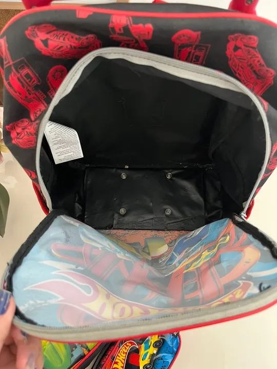Mochila infantil HotWheels - Foto 4