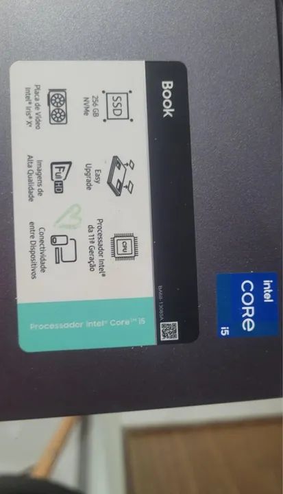 Notebook Samsung Book 15 8gb 256gb Ssd 15,6" W11 Cor Cinza-chumbo - Foto 2